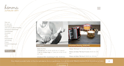 Desktop Screenshot of hemma-yoga.de