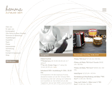Tablet Screenshot of hemma-yoga.de